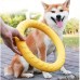 jikuva Soft Plush MDurable Flying Ring for Dogs – Lightweight, Soft Rubber, Floats on Water, Safe for Fetching and Catchingng