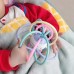 jikuva Soft Baby Ball Rattle – Sensory Toy with Bright Colors, Easy-to-Grip, Gentle Sound, Promotes Early Development